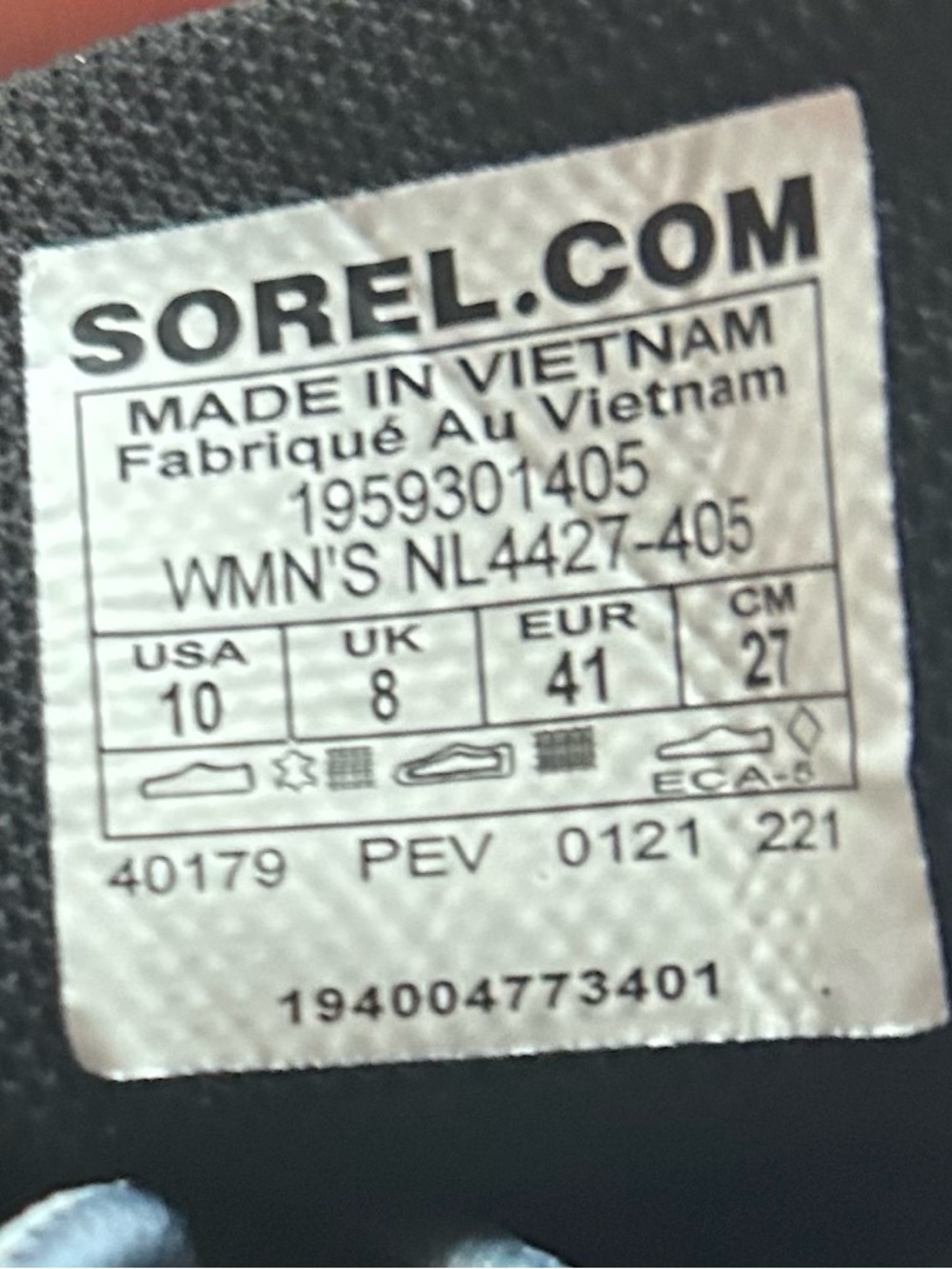 Sorel Blue and Black Out n About III Classic Waterproof Duck Chelsea Boot 10 - Picture 7 of 7